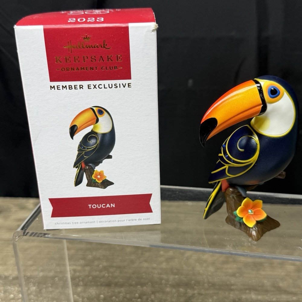 New 2023 Hallmark Keepsake Ornament Toucan KOC Member Exclusive QXC5620